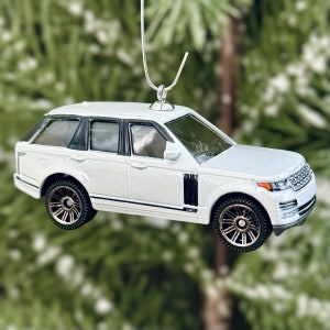 Range Rover Christmas Tree Ornament (Opening Trunk)