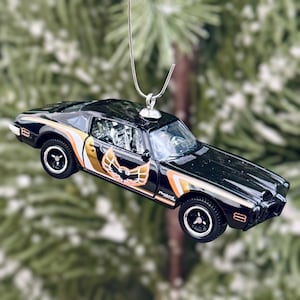 1971 Pontiac Firebird Christmas Tree Ornament