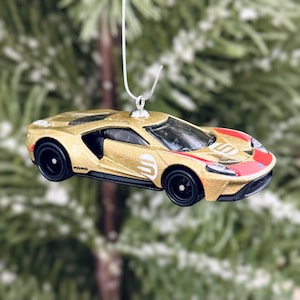 Décoration d&#39;arbre de Noël Ford GT Heritage Edition