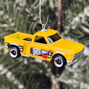 1969 Chevy Truck Christmas Tree Ornament