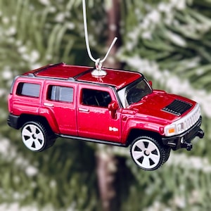 Hummer H3 Christmas Tree Ornament