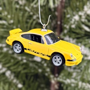 Porsche 911 Carrera RS 2.7 Christmas Tree Ornament