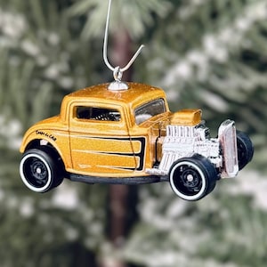 Ford Hot Rod Christmas Tree Ornament