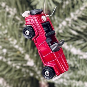 Jeep Willys Christmas Tree Ornament