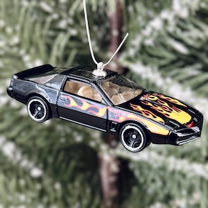 Knight Rider KIIT Pontiac Firebird Christmas Tree Ornament
