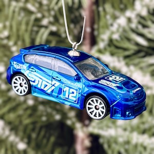 Adorno para árbol de Navidad del Subaru WRX STI