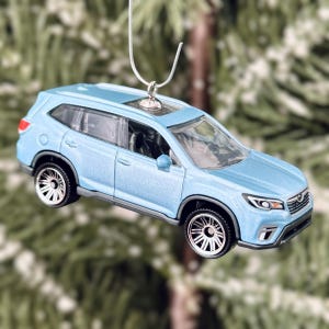 Subaru Forester Christmas Tree Ornament