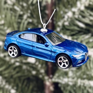 Alfa Romeo Giulia Christmas Tree Ornament