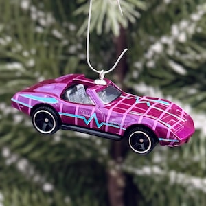 Classic Corvette Christmas Tree Ornament