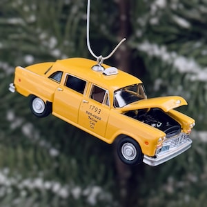 1980 Checker Taxicab Christmas Tree Ornament(Ferris Bueller’s Day Off)