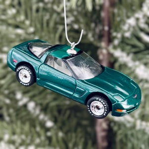 1997 Chevy Corvette C5 Christmas Tree Ornament