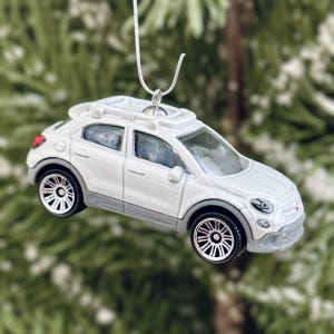 Fiat 500X Christmas Tree Ornament
