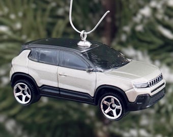 Jeep Avenger Christmas Tree Ornament - Etsy