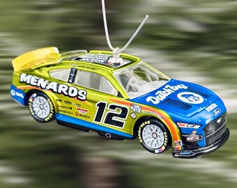 Ryan Blaney #12 NASCAR Christmas Tree Ornament - Main Image