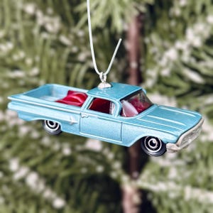 1960 Chevy El Camino Christmas Tree Ornament