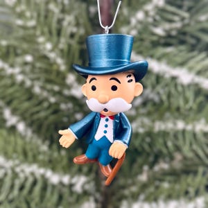 Monopoly Man Christmas Tree Ornament