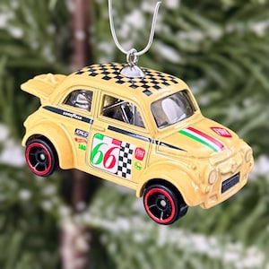 1960’s Fiat 500D Christmas Tree Ornament