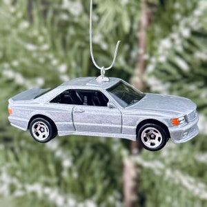 Mercedes 560 SEC AMG Christmas Tree Ornament