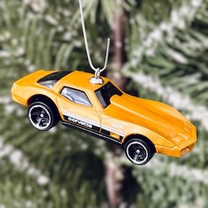 クラシック コルベット スティングレイ クリスマスツリーオーナメント