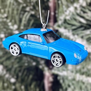 1996 Porsche 911 Carrera Christmas Tree Ornament