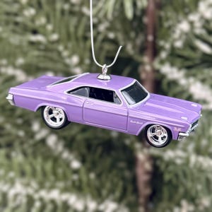 1966 Chevy Impala Christmas Tree Ornament