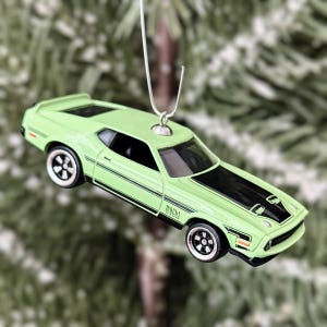 1971 Ford Mustang Mach 1 Christmas Tree Ornament