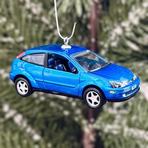 Ford Focus Christmas Tree Ornament