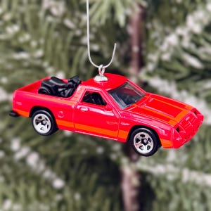 Décoration de sapin de Noël Dodge Rampage 1982