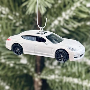 Porsche Panamera Christmas Tree Ornament