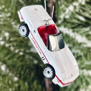 1987 Chevy Corvette Christmas Tree Ornament