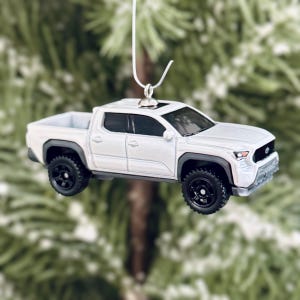 Toyota Tacoma Christmas Tree Ornament (2024/25)