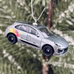 Porsche Macan Christmas Tree Ornament