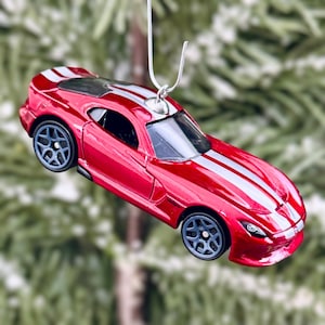 Dodge Viper Christmas Tree Ornament
