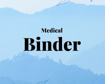 Printable Medical Binder