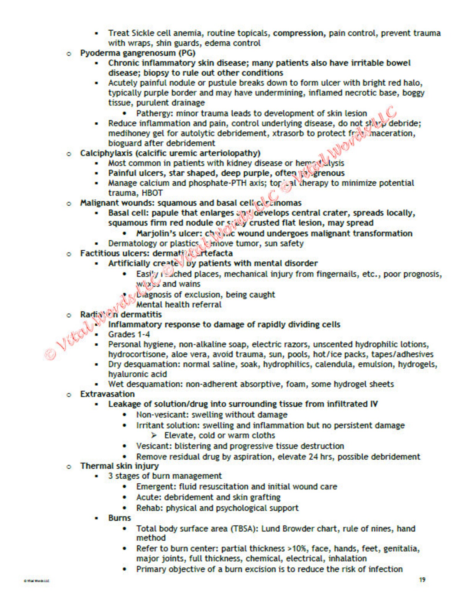 Wound Care Certification or Specialist Study Notes - Etsy