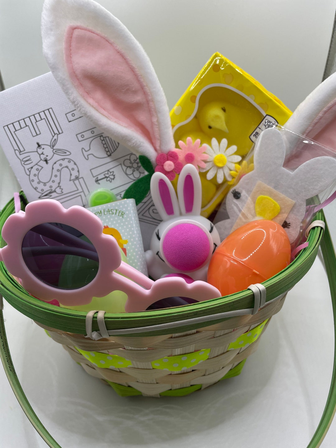 Filled Easter Baskets for Girls Etsy