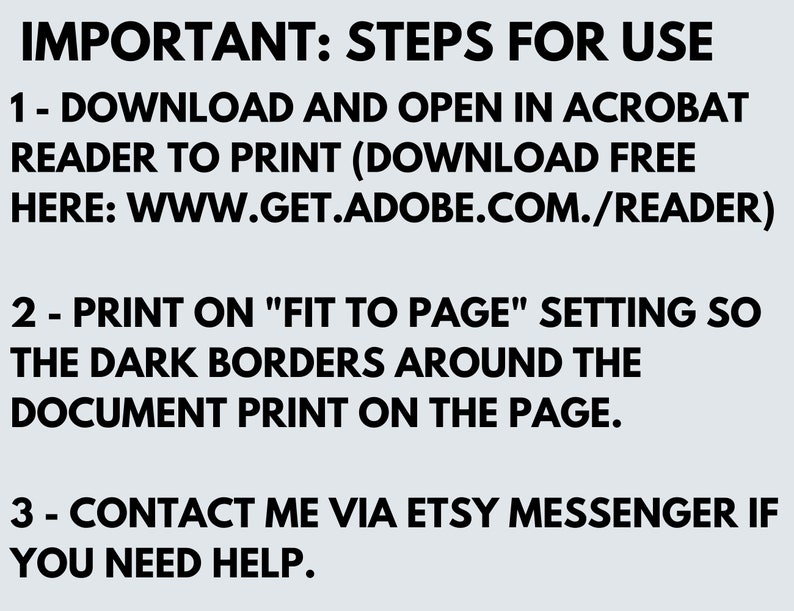 Low Vision Weekly Planner - Low Vision Grocery List - Low Vision Thick ...