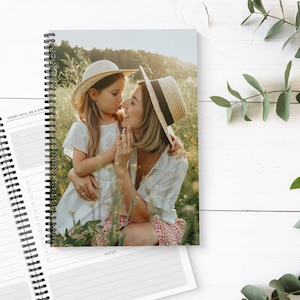 Full Page Photo To Do List Book A5 Personalised Task Planner Notes Shopping Lists Wirebound Ladies Mens Organiser Work Office Stationery