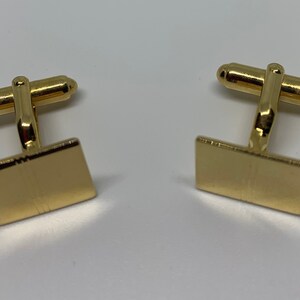 Vintage ANSON Signed Gold Toned Men’s Cufflinks , Jewelry, Men’s Accessories, Gift For Him