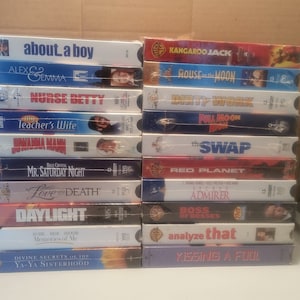 One New Sealed VHS Movie Comedy Action Romance
