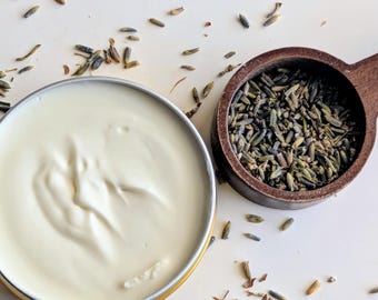 Manteca corporal batida de sebo - Loción orgánica con manteca de karité y aceite de jojoba