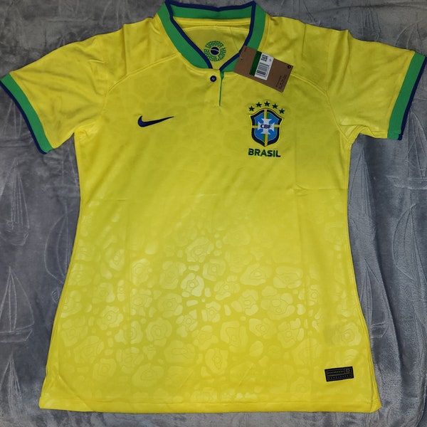 BRASILIEN HOME Frauen Trikot WM 2022 Farbe Gelb