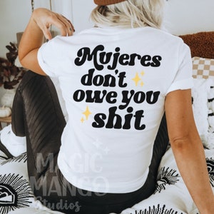 Mujeres Latein Stolz Spanisch T-Shirt Design | PNG PNG | Sofortiger Download Digitale Datei | Download PNG Druckbares PNG Design
