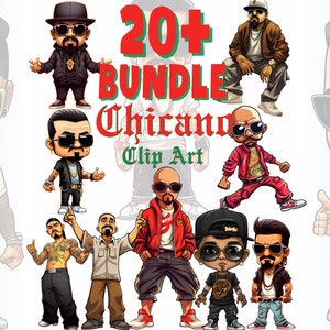 Chicano Cholo PNG Bundle, Homies Clip Art, Chingónes Sublimation Designs, Latino Mexicano Chicano Design PNG, Instant Digital Download