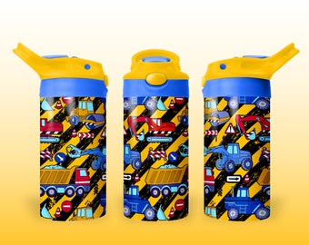 12 oz flip-top beker voor kinderen beker omslag, 12 oz rechte kinderbeker voor peuters sublimatieontwerp, png voor jongens, download