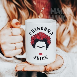 Chingona Juice Funny Latina Design, Funny Spanish PNG, Latina Humor, Instant Digital File Download, Funny Mexican POD Design
