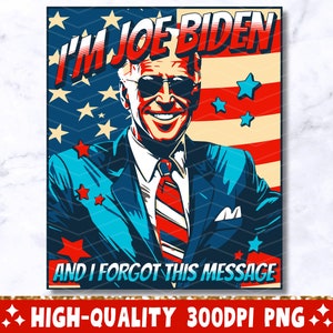 Funny Joe Biden PNG, FJB Sublimation Design, Pro Donald Trump T-shirt Mug Design, Sarcastic Patriotic USA America Tee Png, Digital Download