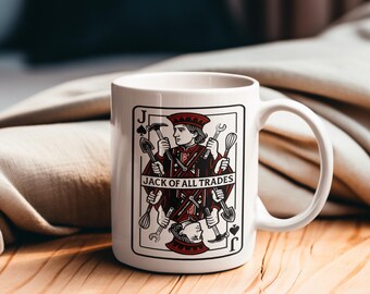 Jack of All Trades Funny Spades Playing Card PNG for Men, Handyman