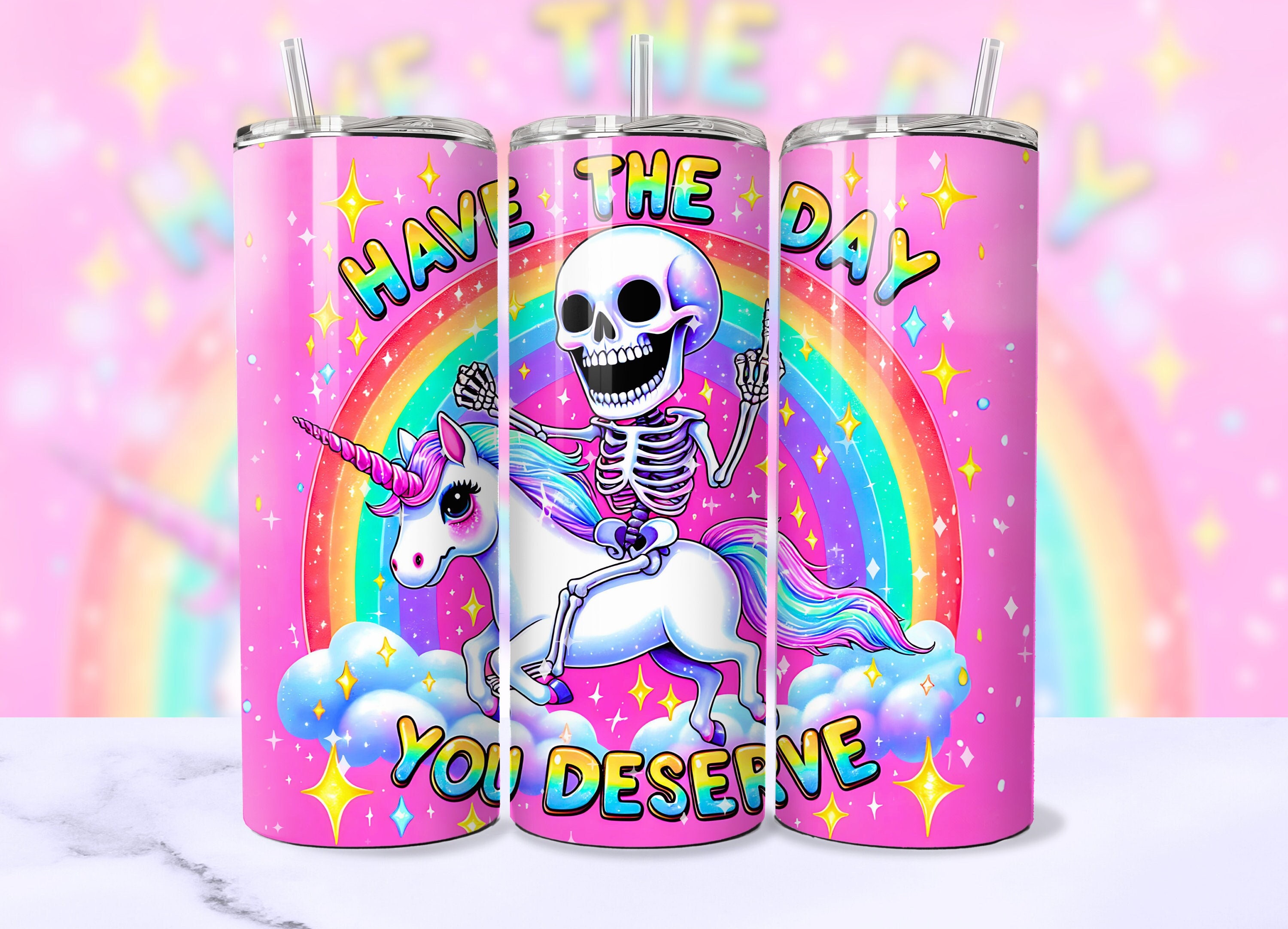 Meri Meri Set Di 8 Bustine Regalo Con Unicorno - Perfette Per Festa A Tema, Con Manici In Carta Intrecciata - 6