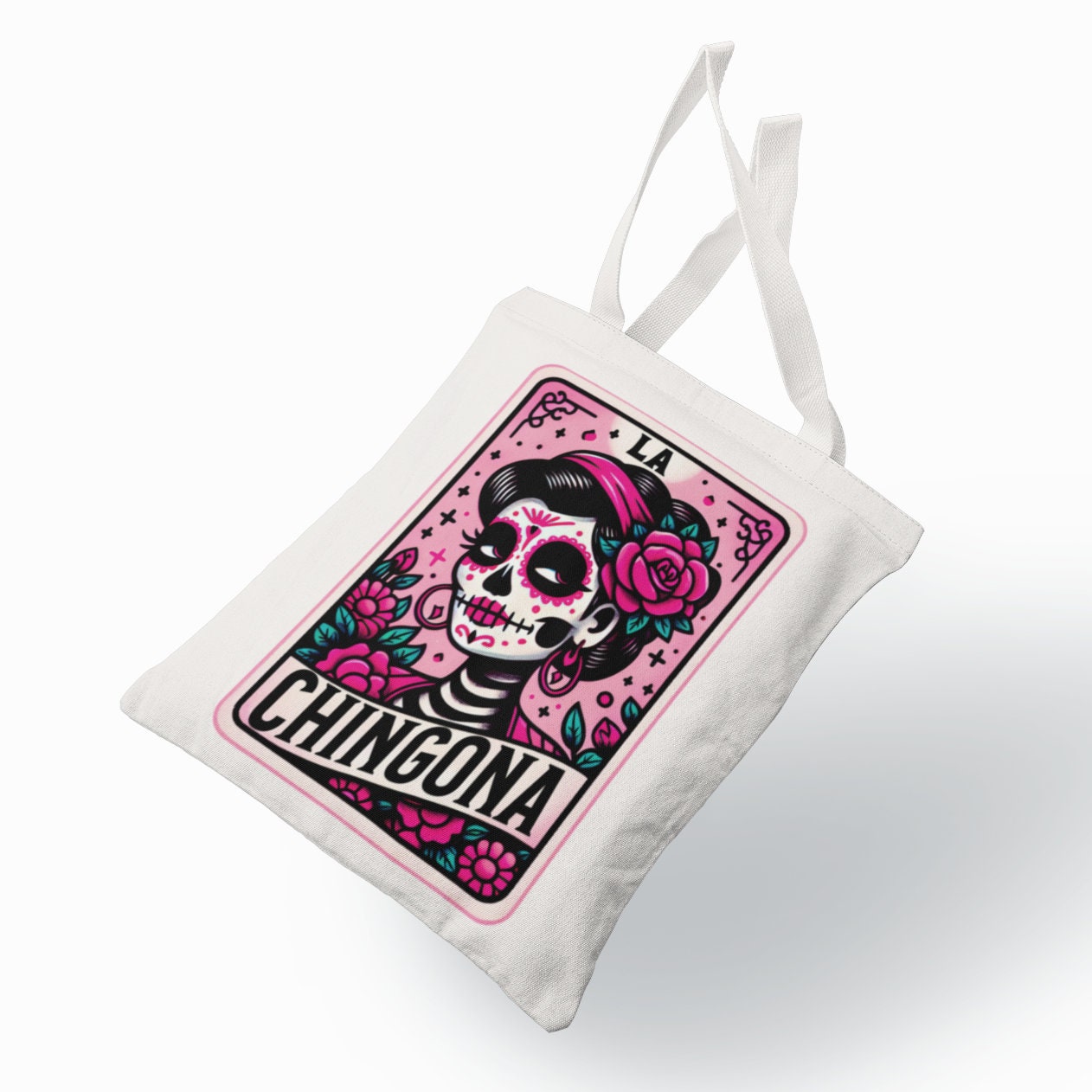 La Chingona Tarot Card PNG, Funny Mexican Sublimation Design